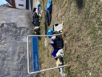 Szemétkupac bejelentés - 9025 Győr